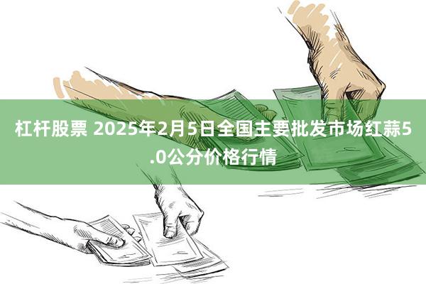 杠杆股票 2025年2月5日全国主要批发市场红蒜5.0公分价格行情